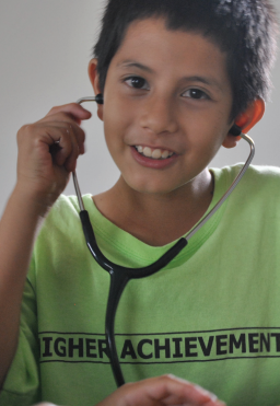 Gabriel learns about his heart and health during a ? eld trip to VCU. Gabriel learns about his heart and health during a ? eld trip to VCU.