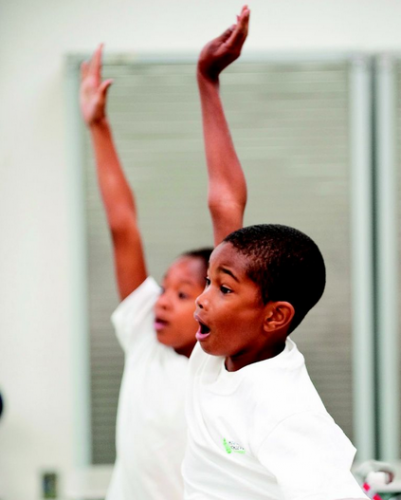 Scholars race to answer the question during Summer Academy. Scholars race to answer the question during Summer Academy.