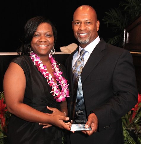 Kandi Edmonds, Operations Manager and Vincent Tucker, President