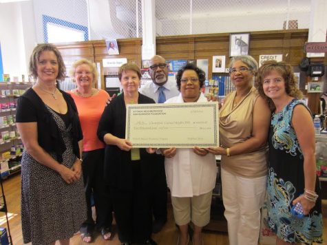 The Ettrick Neighborhood Group from left to right: Anne Hill Trask, Bonnie Inge Bell, Marsha Sharpe, Charles Epps, Brenda Epps, Nancy Ross, Dr. Randi Smith