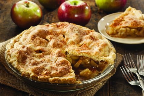 Homemade Organic Apple Pie Dessert Ready to Eat