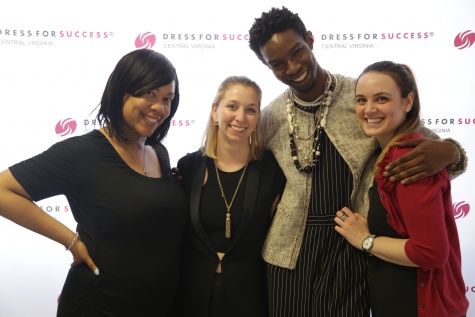 President, Shantell Malachi, Fashion Show Coordiantor, Melisa Ross, Boutique Manager, Jonathan Copeland, President of the Board of Directors, Madison Lader