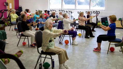Gentle Strength class at Tuckahoe