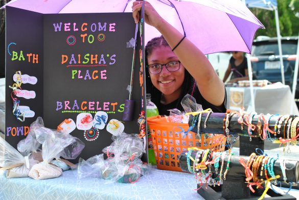 Camp Diva Girls For A Change host annual Market Day
